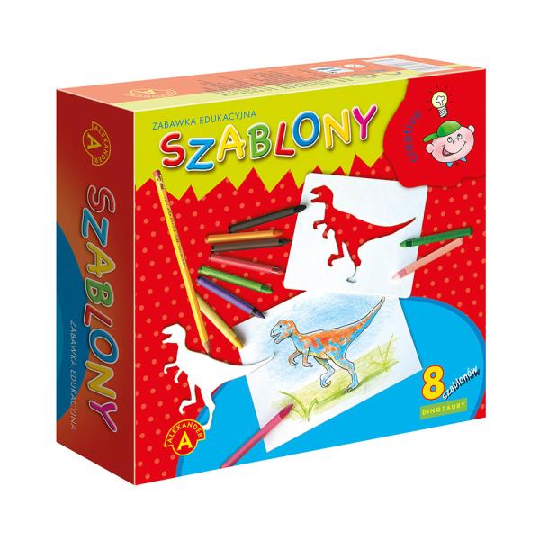 Lernspielzeug Schablonen Dinosaurier 577 ALEXANDER p8