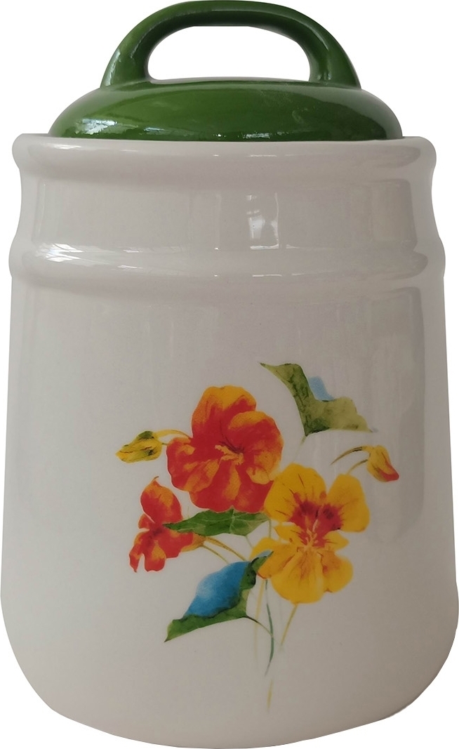 Vorratsdose 1,09 Liter Keramik gemustert neuetischkultur 2221097