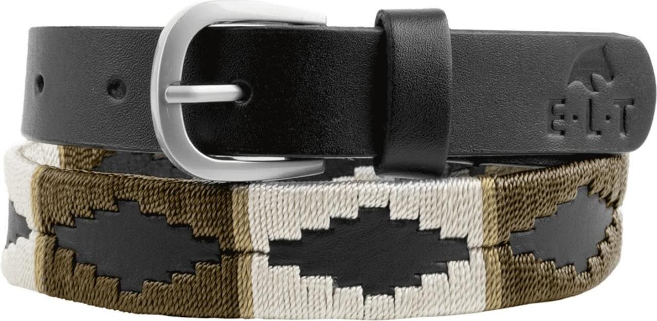 E.L.T Gürtel Damen Polo Gemma Gürtel Grünbraun 80 cm 3238058-80