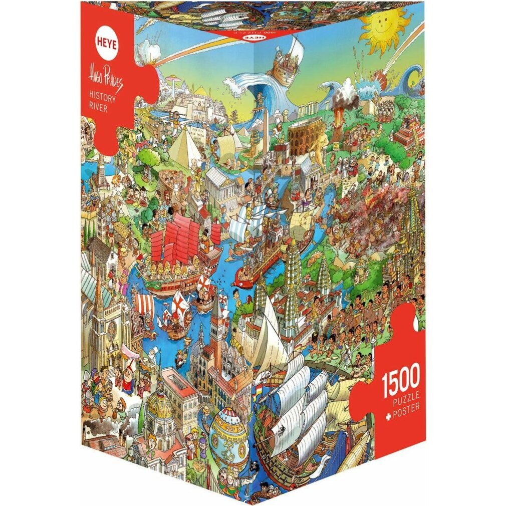 HEYE Puzzle Historischer Fluss 1500 Teile 298906