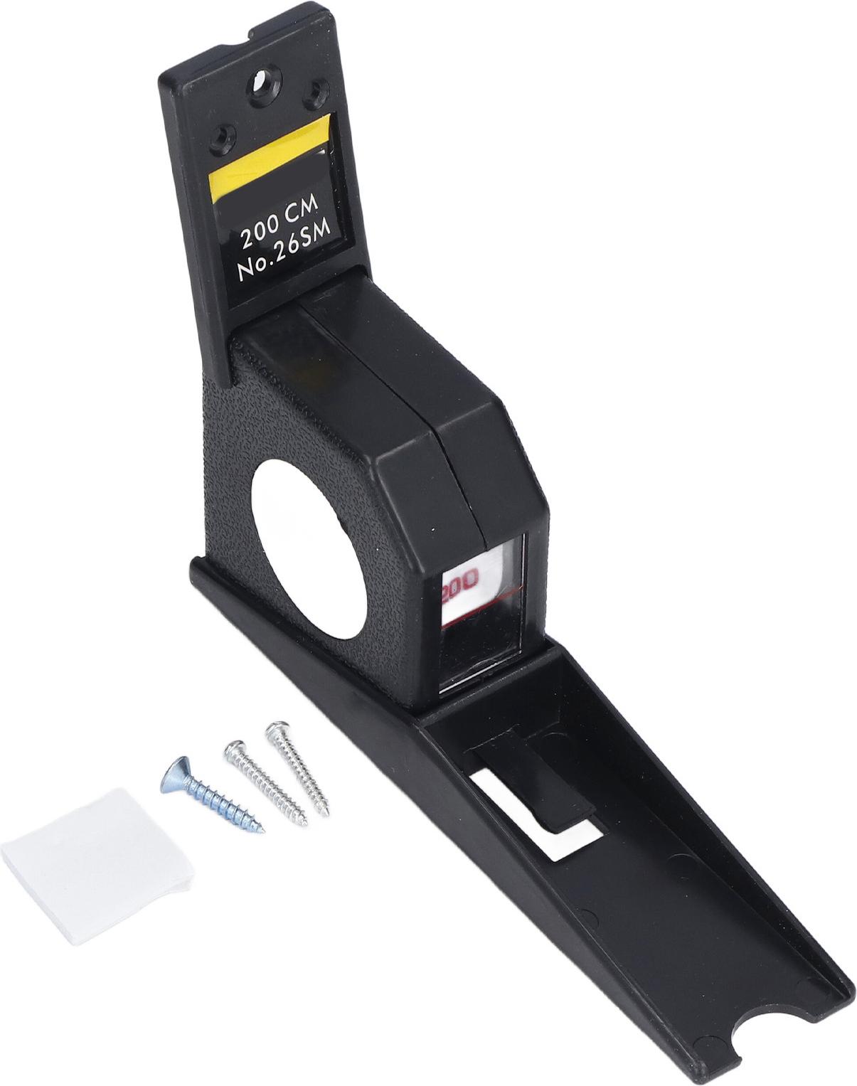 TWO TREES Meter Wandmontierter Höhenmesser, Körperwachstumsmesser, Höhenmesser, einziehbares Maßband