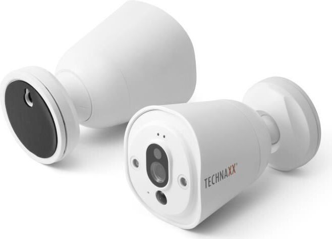 Technaxx Easy IP-Cam HD kabellos TX-55 weiß, Spritzwassergeschützt 4612