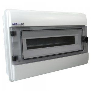 Elektro-Plast Feuchtraumverteiler Verteilerkasten Unterverteilung 1000V RHp 18 IP65 18Module UP 36.180 E-P 5948