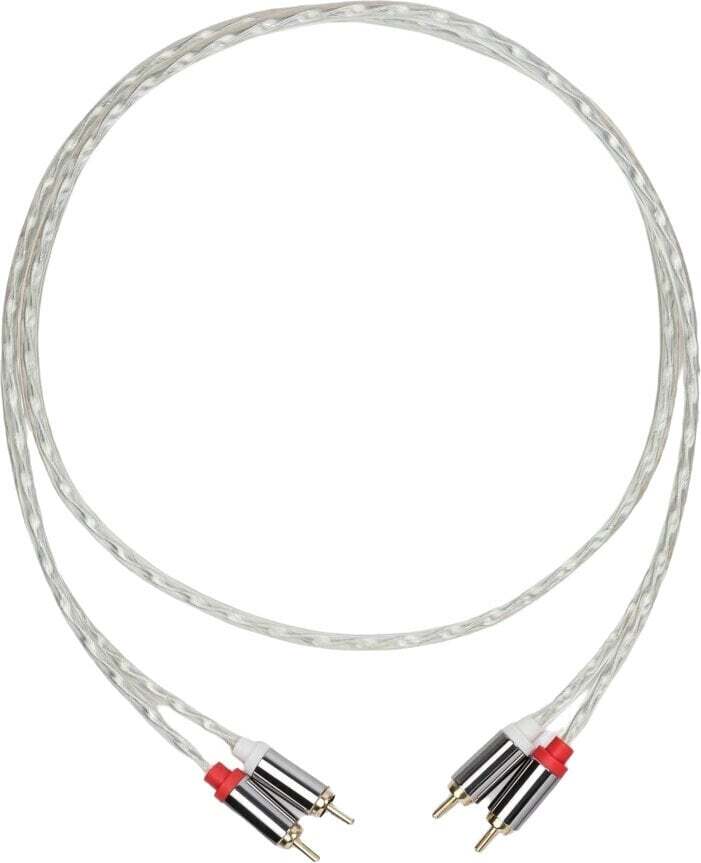 Pro-Ject Connect it Line E 1,23m 1,23 m Glasfarbe Hallo-Fi Audio-Kabel