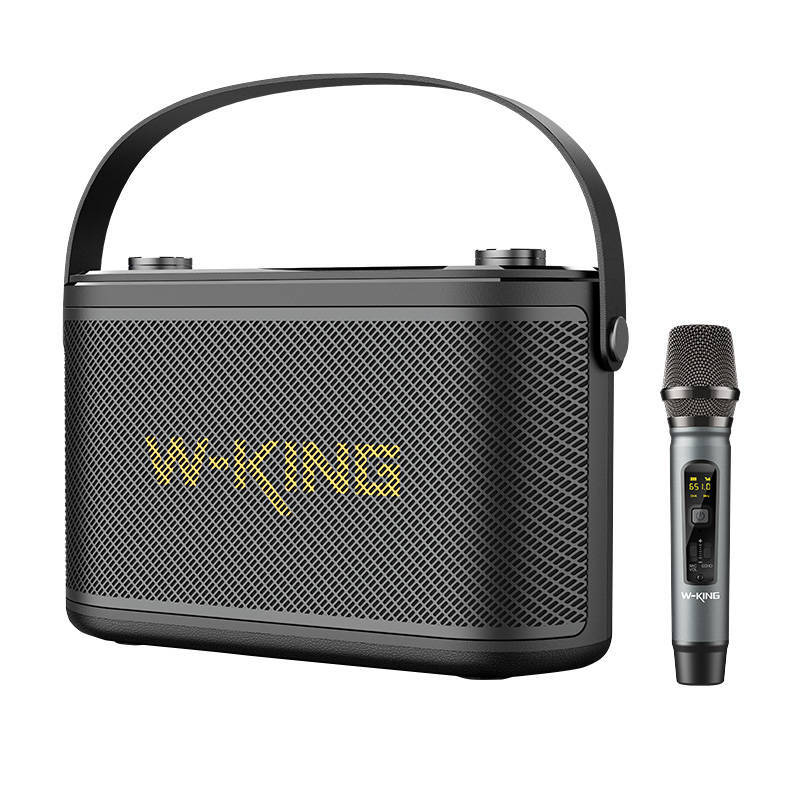 W-KING H10 S bezdrôtový stĺpik, 80 W, Bluetooth 5.0, IPX6, 15 000 mAh, čierna
