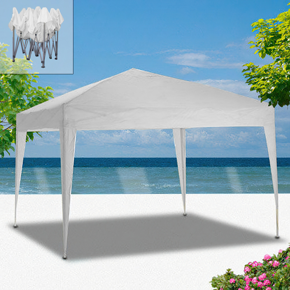Zusammenklappbare Pergola Papillon aus Aluminium 3x3 Meter 55169