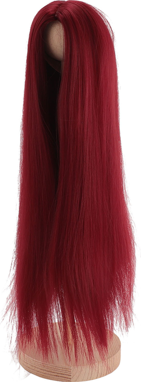 Cocosity Puppenperücke,Puppenhaarperücke,Lange gerade Puppenperücke,Puppenhaarperücke,Langhaarperücke,Perücken für Puppen