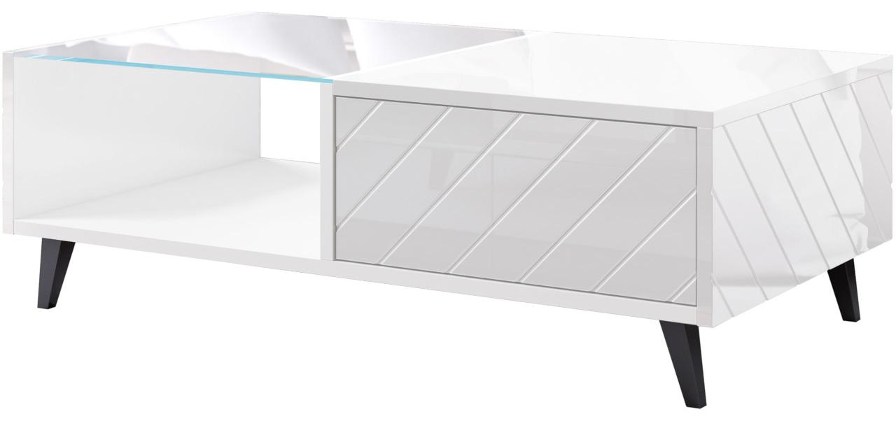 Mebline Group Couchtisch OXFORD weiß SONDERANGEBOT