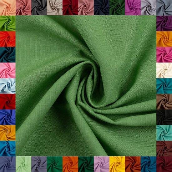 OEM Baumwollstoff Heide, 42 einfarbig, 100% Baumwolle, grün, 0,5m 2026