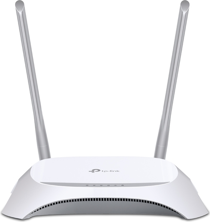 TP-Link TL-MR3420 Wi-Fi 4 IEEE 802.11n Drahtlos Router - 2,48 GHz ISM-Band - 2 x Antenne - 37,50 MB/s Drahtlosgeschwindigkeit - 4 x Netzwerk-Anschluss - 1 x Breitband-Anschluss - USB - Fast Ethernet