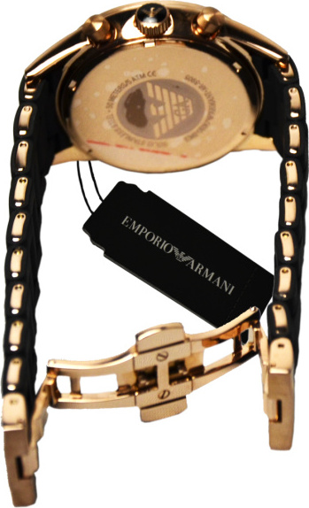 Emporio Armani Herren Armband Chronograph Uhr AR5905