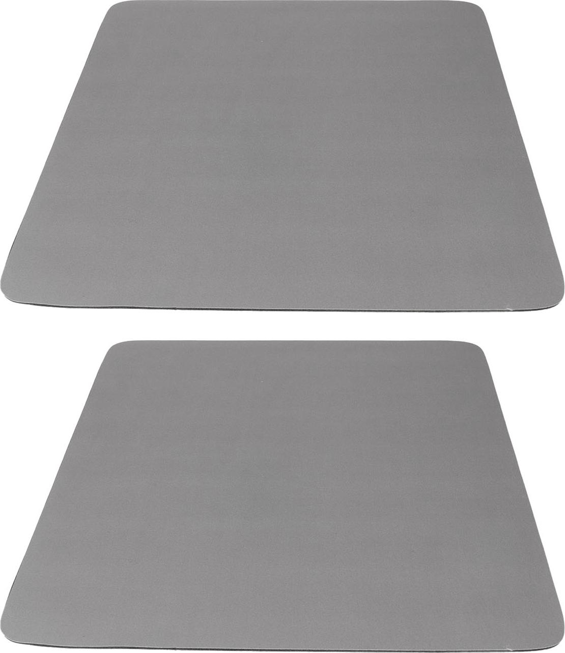 Cocosity 2pcs Coffee Matte Trocknungskissen Super absorbiert Absorption verhindern Schlupfschockabsorption leicht zu reinigen Balken fr Arbeitsplatten Maschine Dunkelgrau 40x50 cm / 15,7 x 19,7in