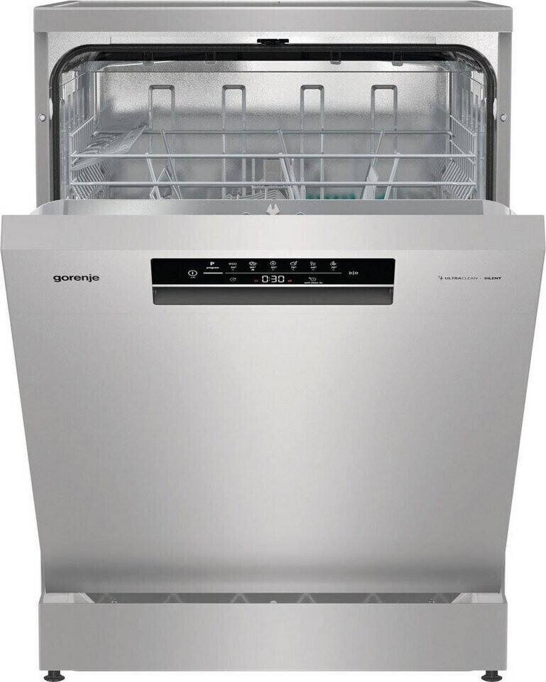 Gorenje GS642E90X Geschirrspüler freistehend mit TouchControl, 60cm, Silber