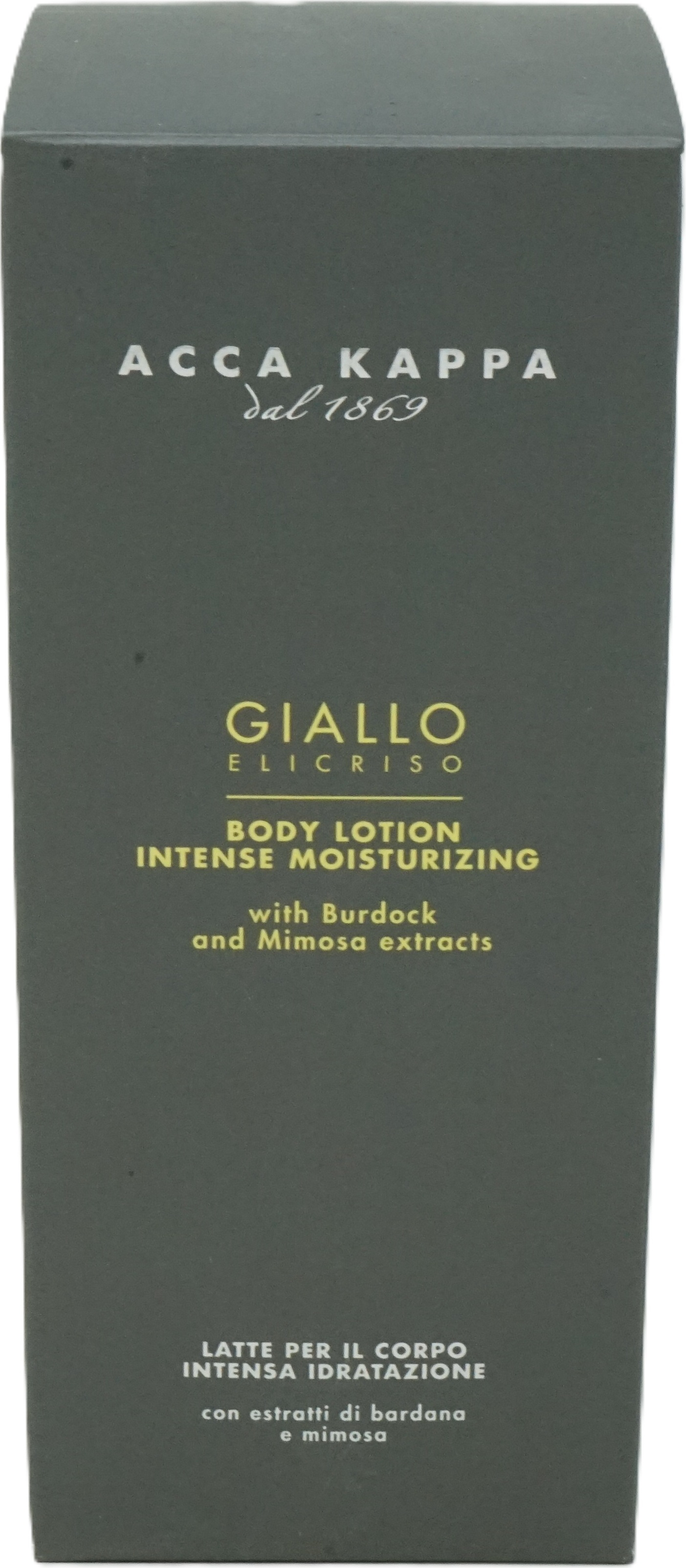 Acca Kappa Giallo Elicriso Burdock and Mimosa Body Lotion 300 ml 85--3546