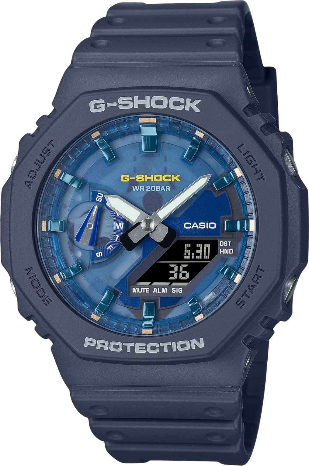 Pánske hodinky Casio G-SHOCK Octagon Casio-GA-2100AS-2AER