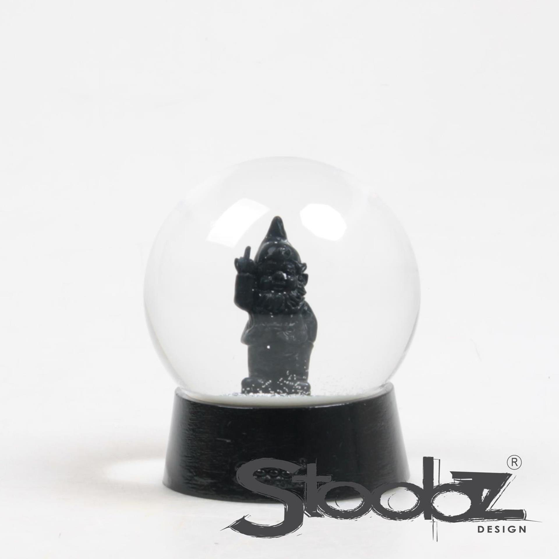 Stoobz Design Stoobz Gnome F*ck You Shaking Ball Schwarz