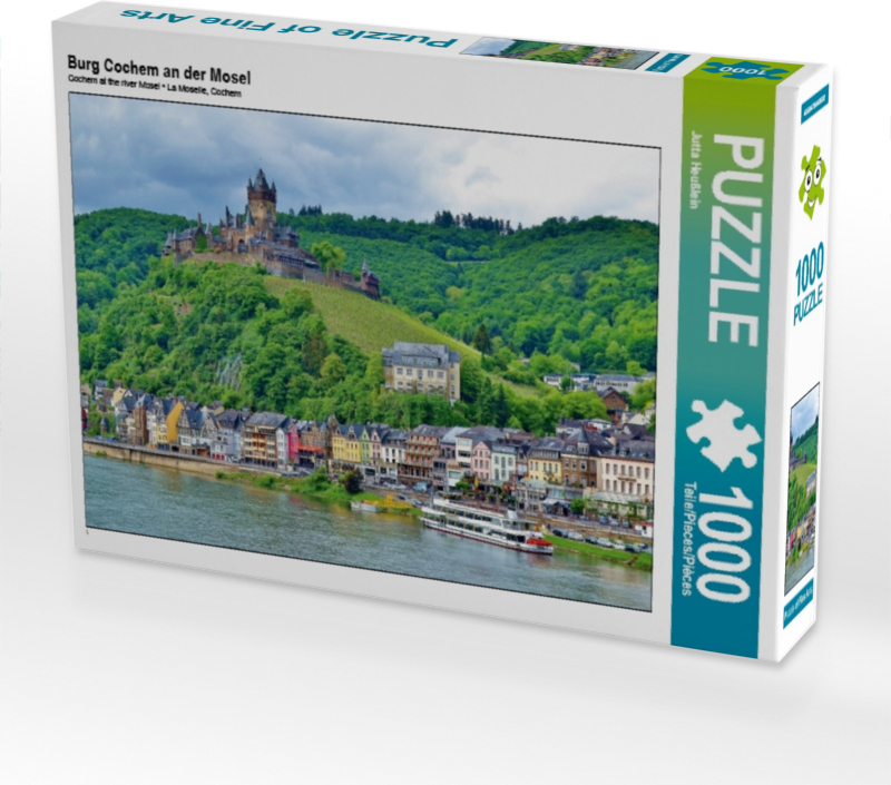 Calvendo Burg Cochem an der Mosel 1000 Teile Puzzle quer 640x480mm, Heußlein Jutta; 7426706