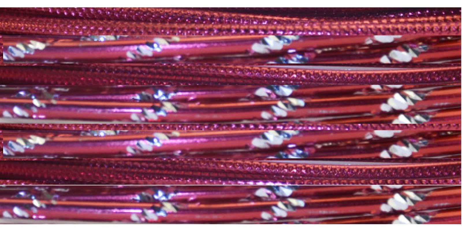 OEM 27 Stück Aluminiumdraht, rot, 40 cm, 40 x 0,2 cm