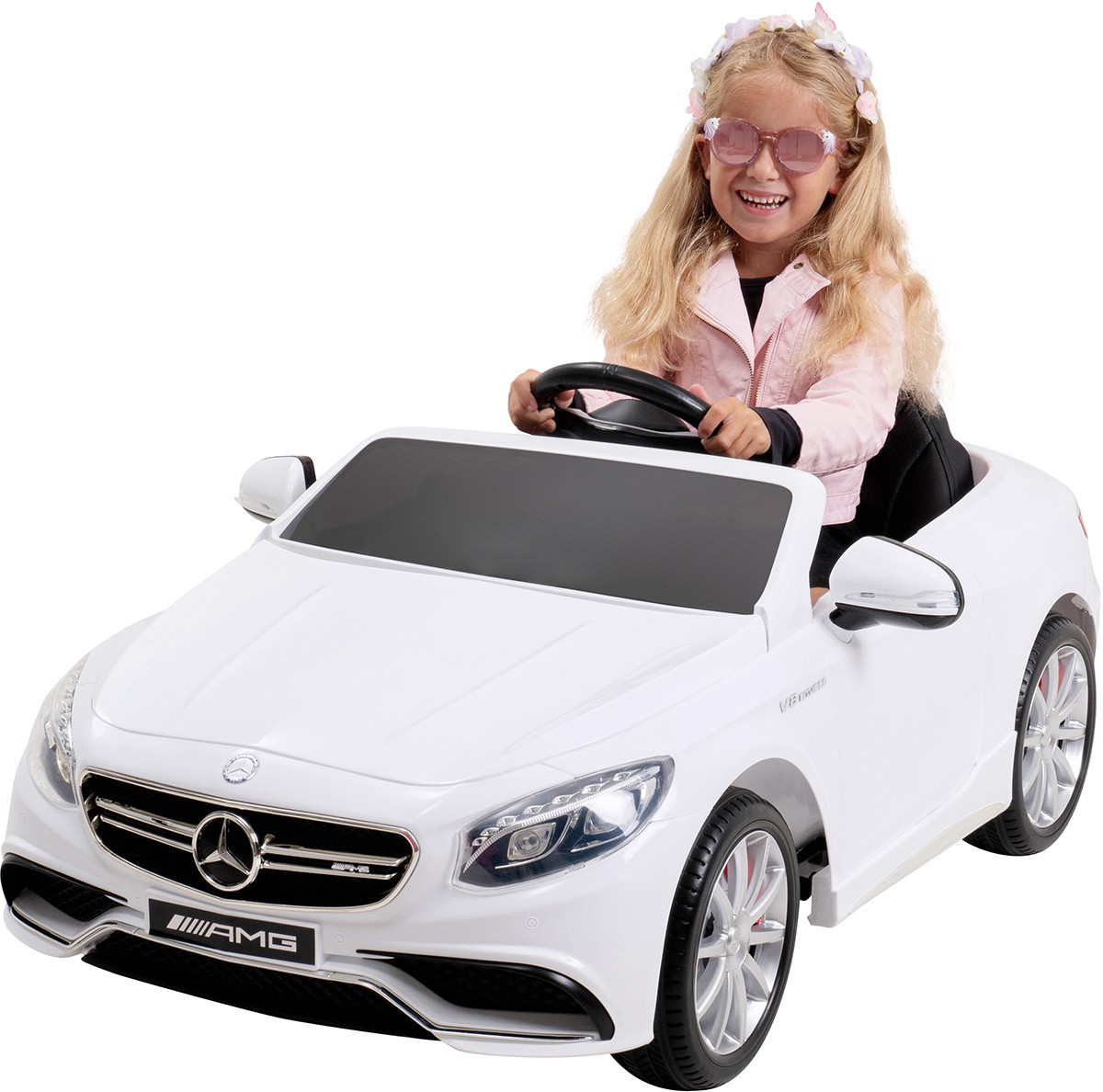 Mercedes-Benz AMG S63 Kinderauto Kinderfahrzeug Kinder Elektroauto 2x MT 12V SW 