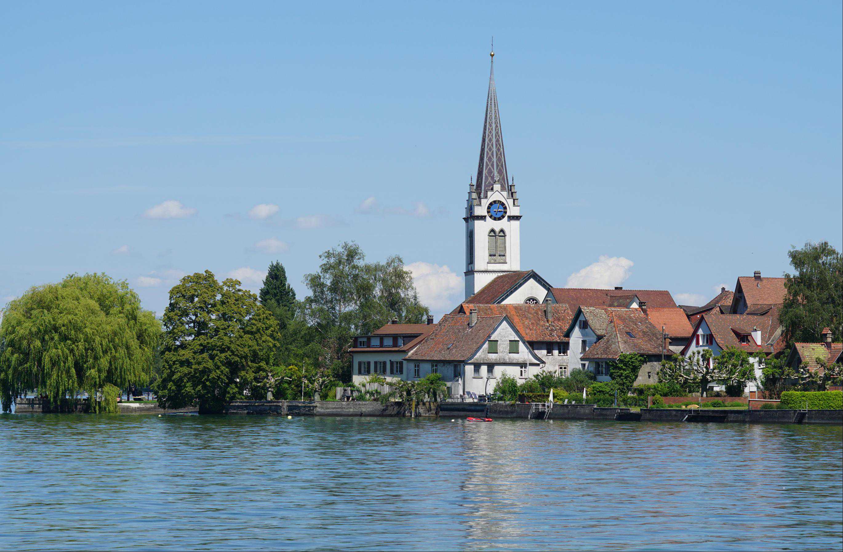 hansepuzzle 24184 - Bodensee-Region Puzzle, 500 Teile, Reisen, 46,0 x 30,0cm mit hochwertiger Aufbewahrung, Kartonbox & Beutel 14184
