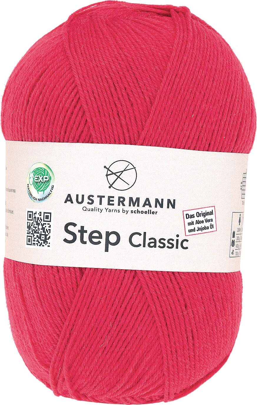 KURTENBACH Austermann Step Classic Uni Farbe: 1004 rot