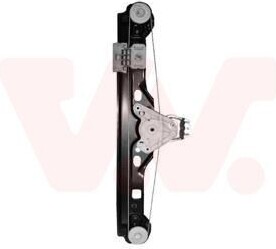 Zadný ľavý regulátor okna z VAN Wezel bez elektromotora (3032263) Interiérové príslušenstvo regulátora okna