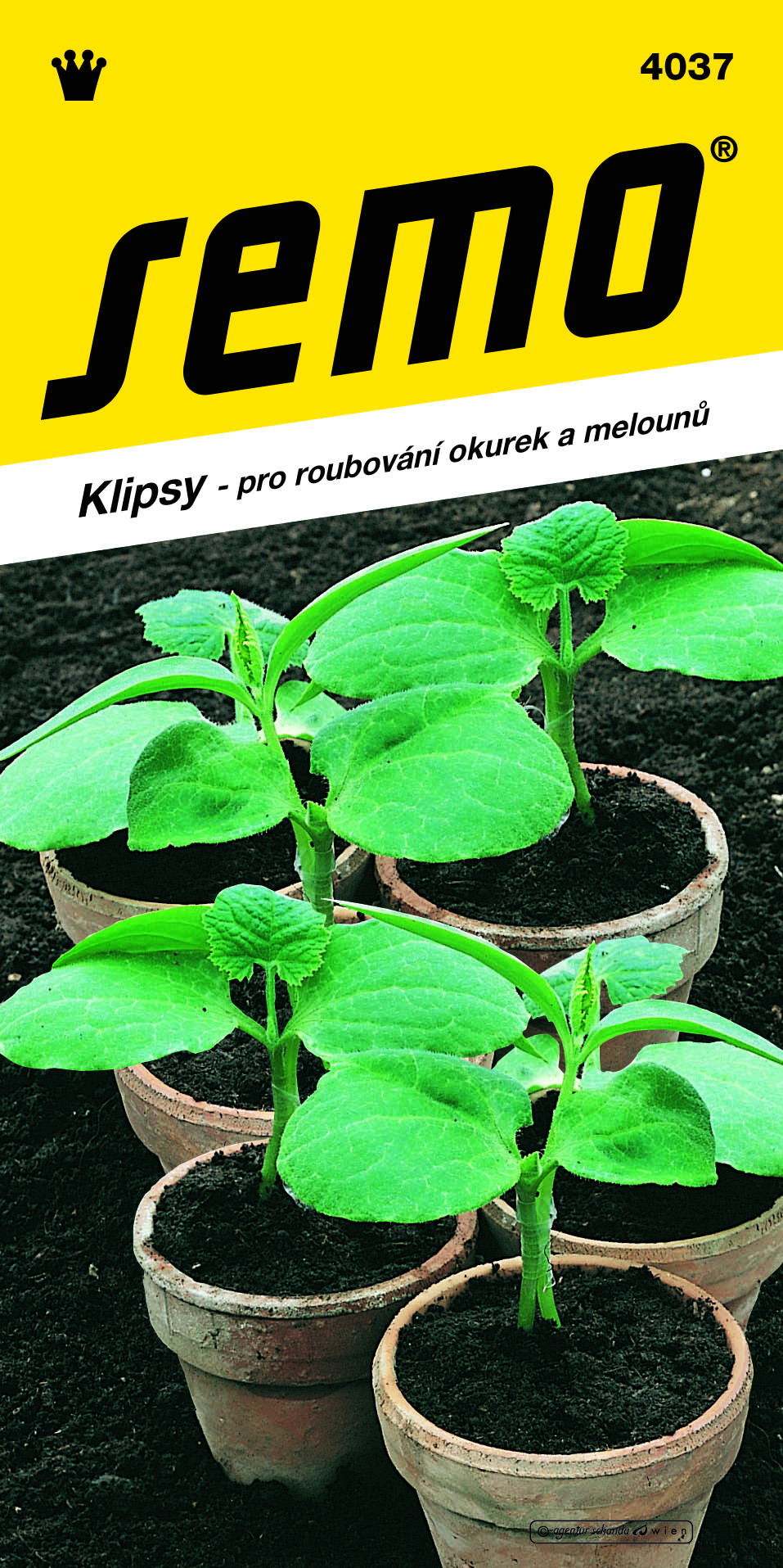 Semo Kunststoffklammern zum Veredeln von Gurken und Melonen - 5 Stück aus der Serie "Veredeln mit uns"