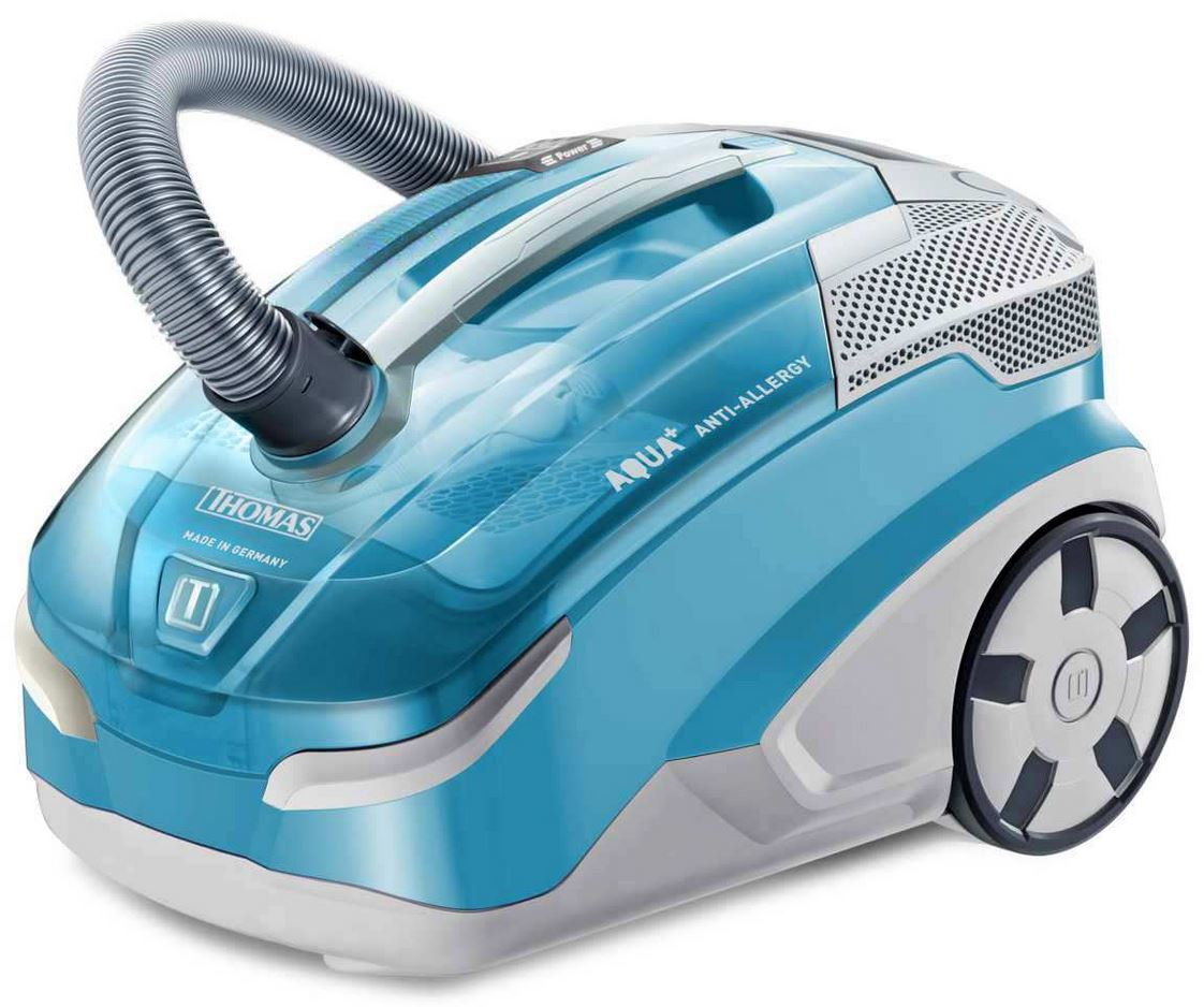 Thomas AQUA+ ANTI-ALLERGY - 1700 W - Valcový vysávač - Suchý a mokrý - Bezvreckový - 1,8 l - Micro