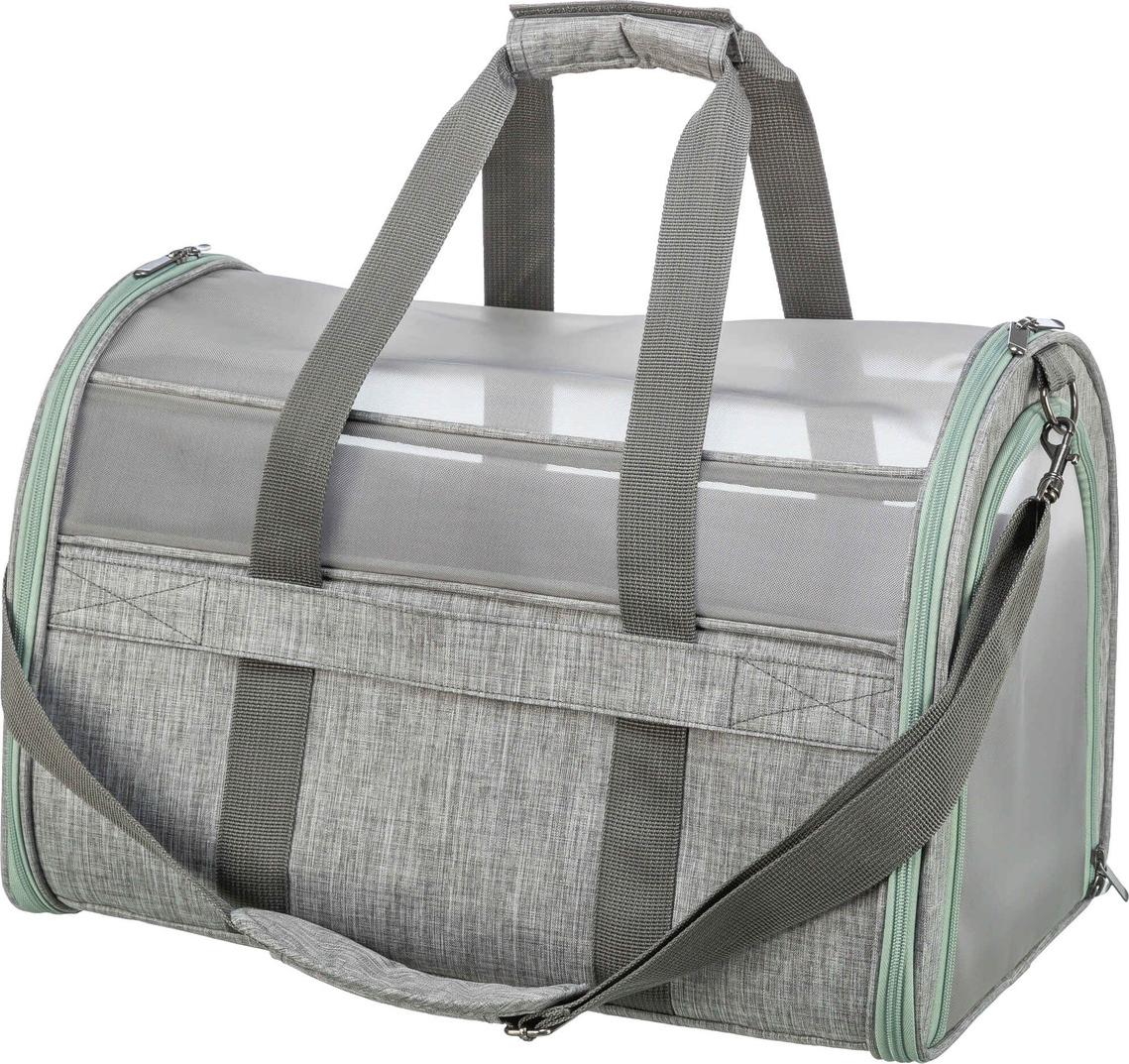 TRIXIE BORSA DILLON,33×32×54cm,GRIGIO/MENTA - New Pet By New Pharm - 9