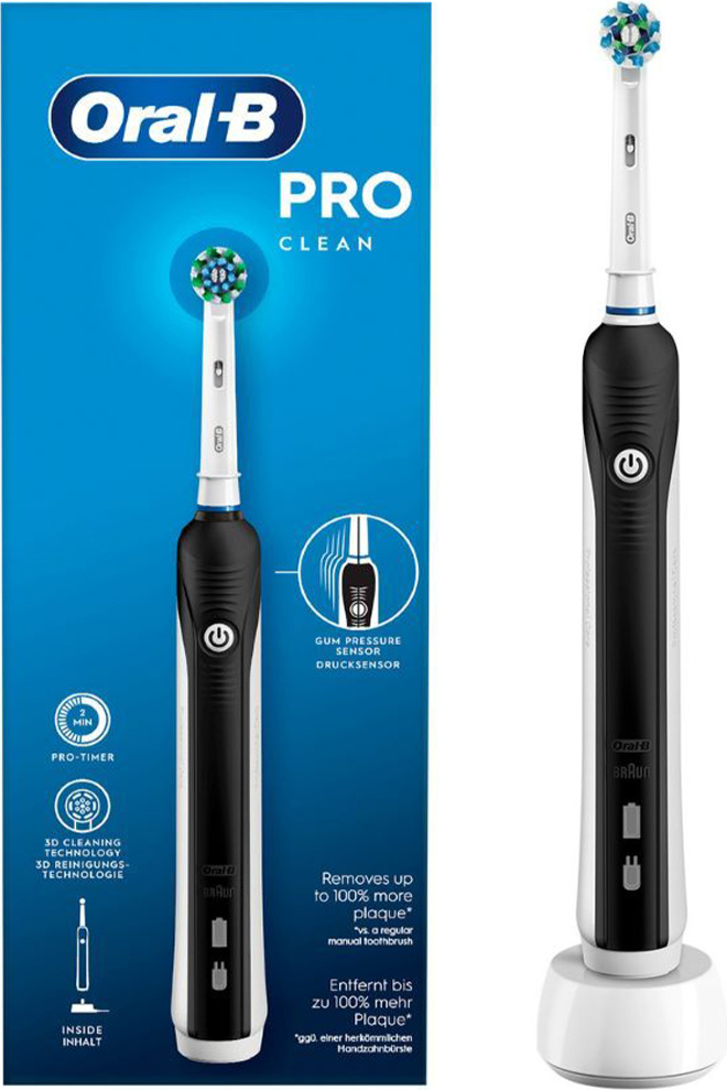 Zubná kefka Oral-B Pro1 Clean Black