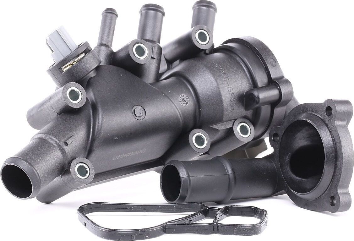 Metalcaucho puzdro termostatu puzdro regulátora chladiacej kvapaliny 03709 pre FORD Fiesta Mk5 Hatchback (JH1, JD1, JH3, JD3) Fiesta Mk4 Hatchback (JAS, JBS) 610g