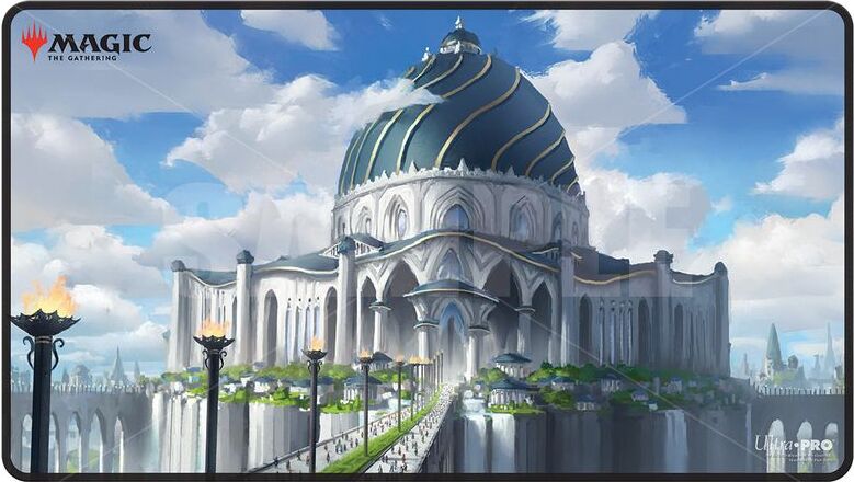 Ultra Pro - Standard Playmat - Magic: Strixhaven The Biblioplex, Strixhaven Stitched Playmat V6 18626