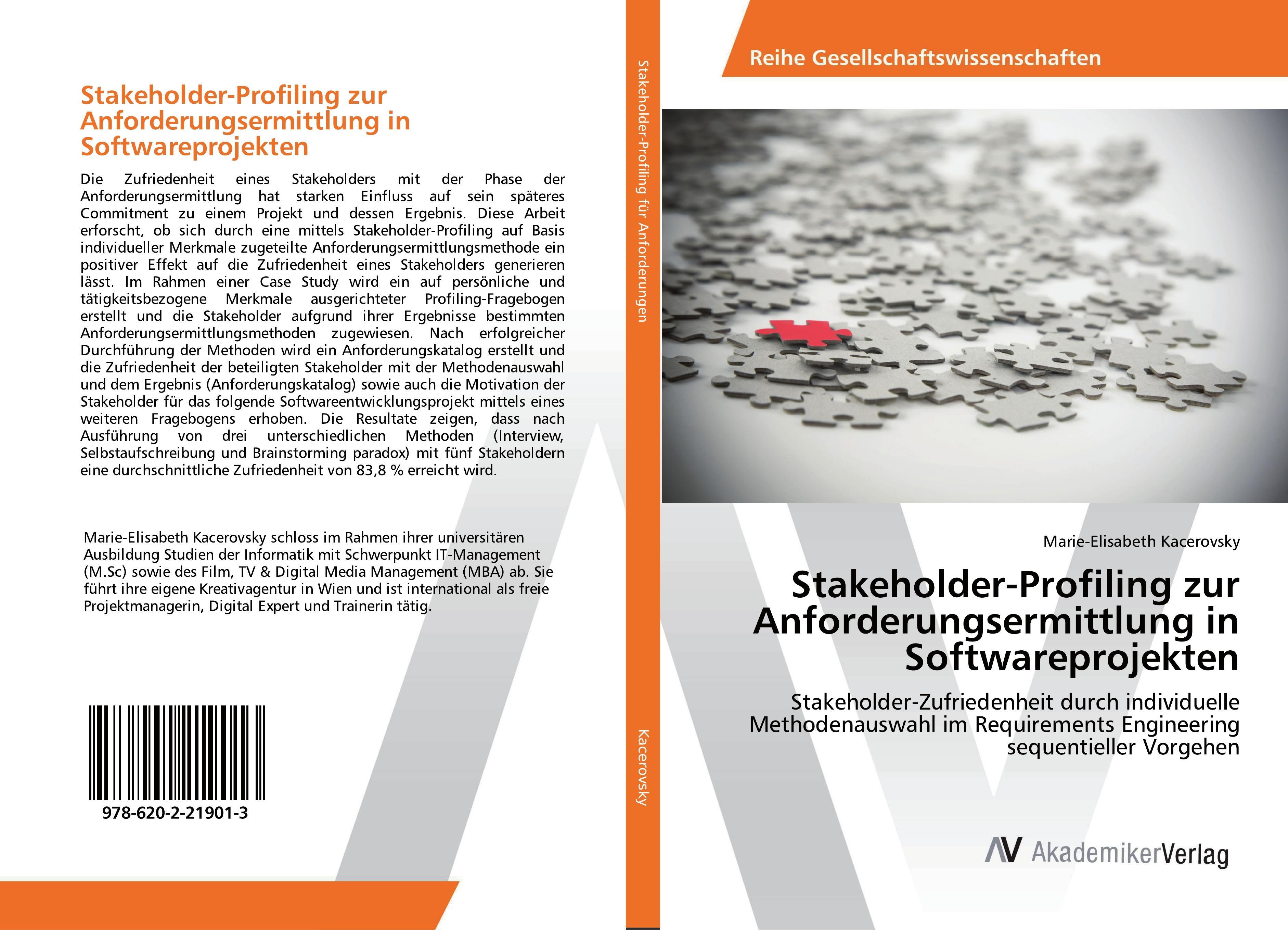 Sonstige Verlage Stakeholder-Profiling zur Anforderungsermittlung in Softwareprojekten