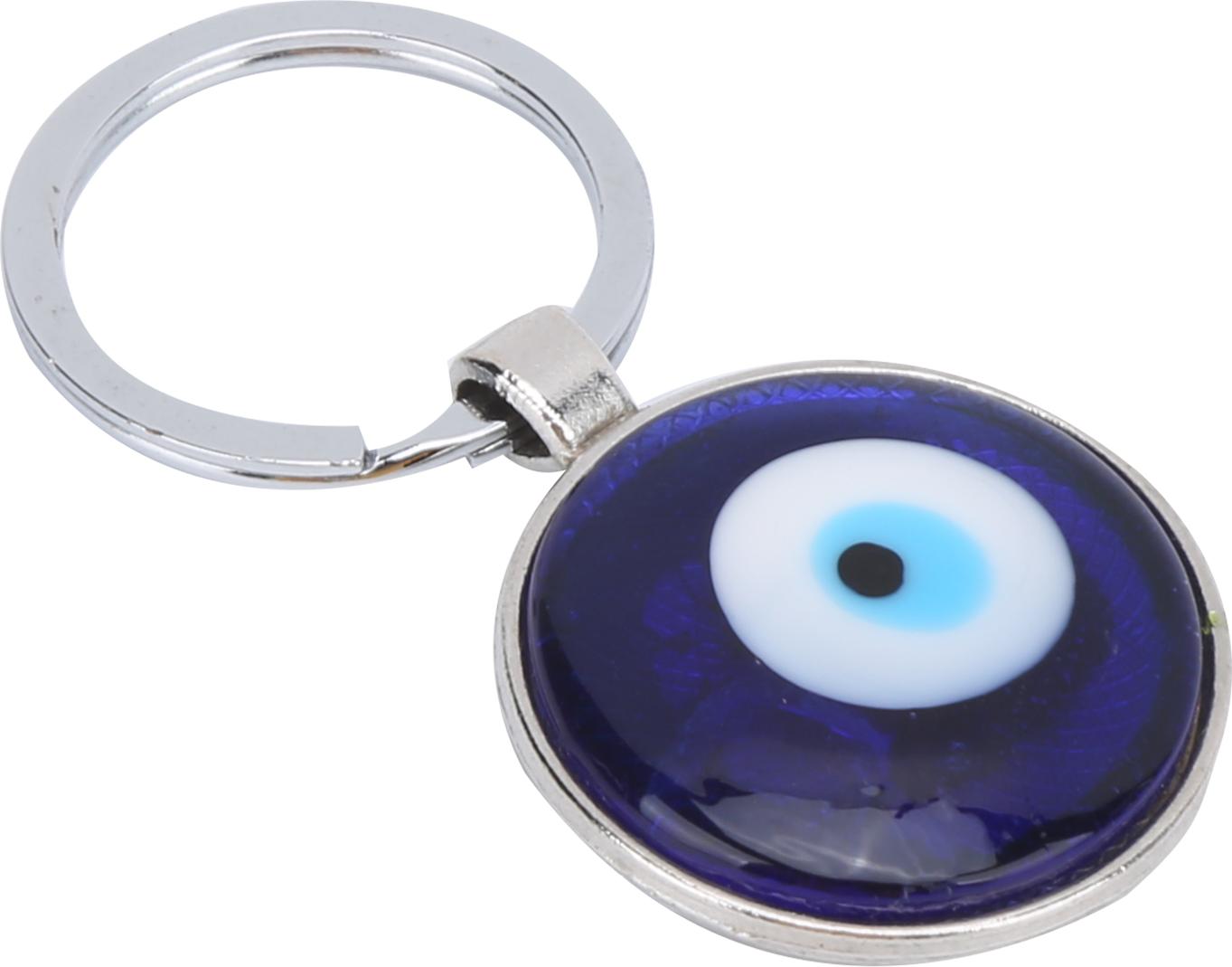 Cocosity Cocoarm Blaues Auge Anh?nger Trkisches B?ses Auge Schlsselanh?nger fr M?nner Frauen Taschendekoration mit Legierung Glasurperlen Schmuck