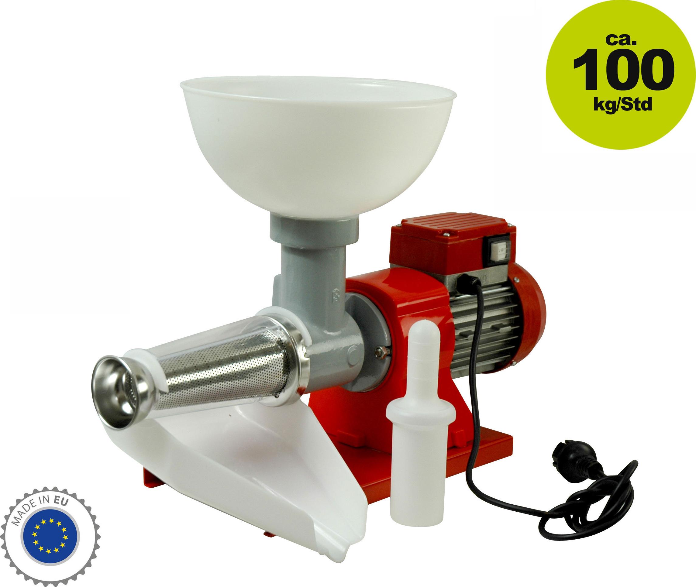FISCHER-LAHR Elektrische Profi Tomaten-Passiermaschine Entkerner Schäler Tomatenmark