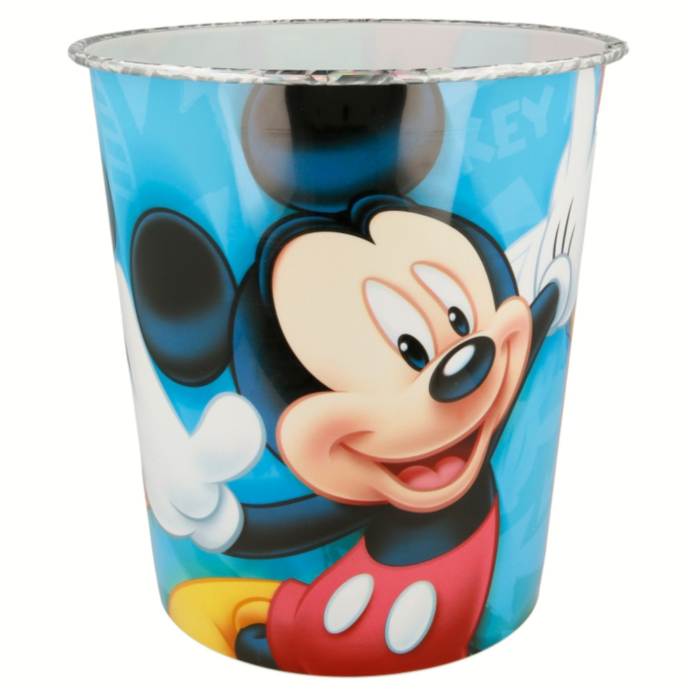 Papierkorb Disney Minnie Mouse Kunststoff Name Abfallbehälter / Abfalleimer Kinderzi.. Aufbewahrungsbox für Kinder Mädchen Mülleimer Eimer incl