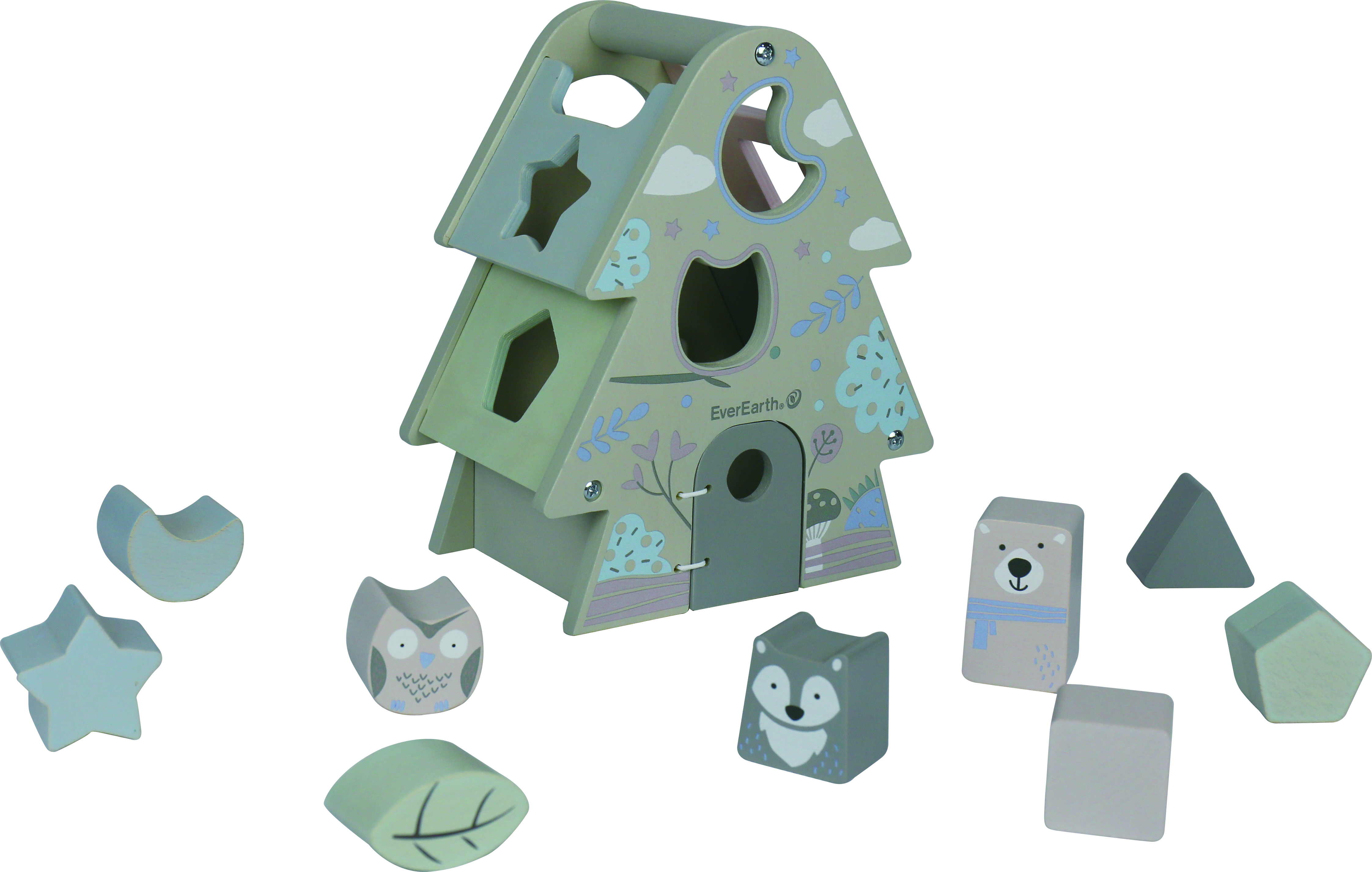 EverEarth, Tannenbaumsortierspiel Pastell, EE33783