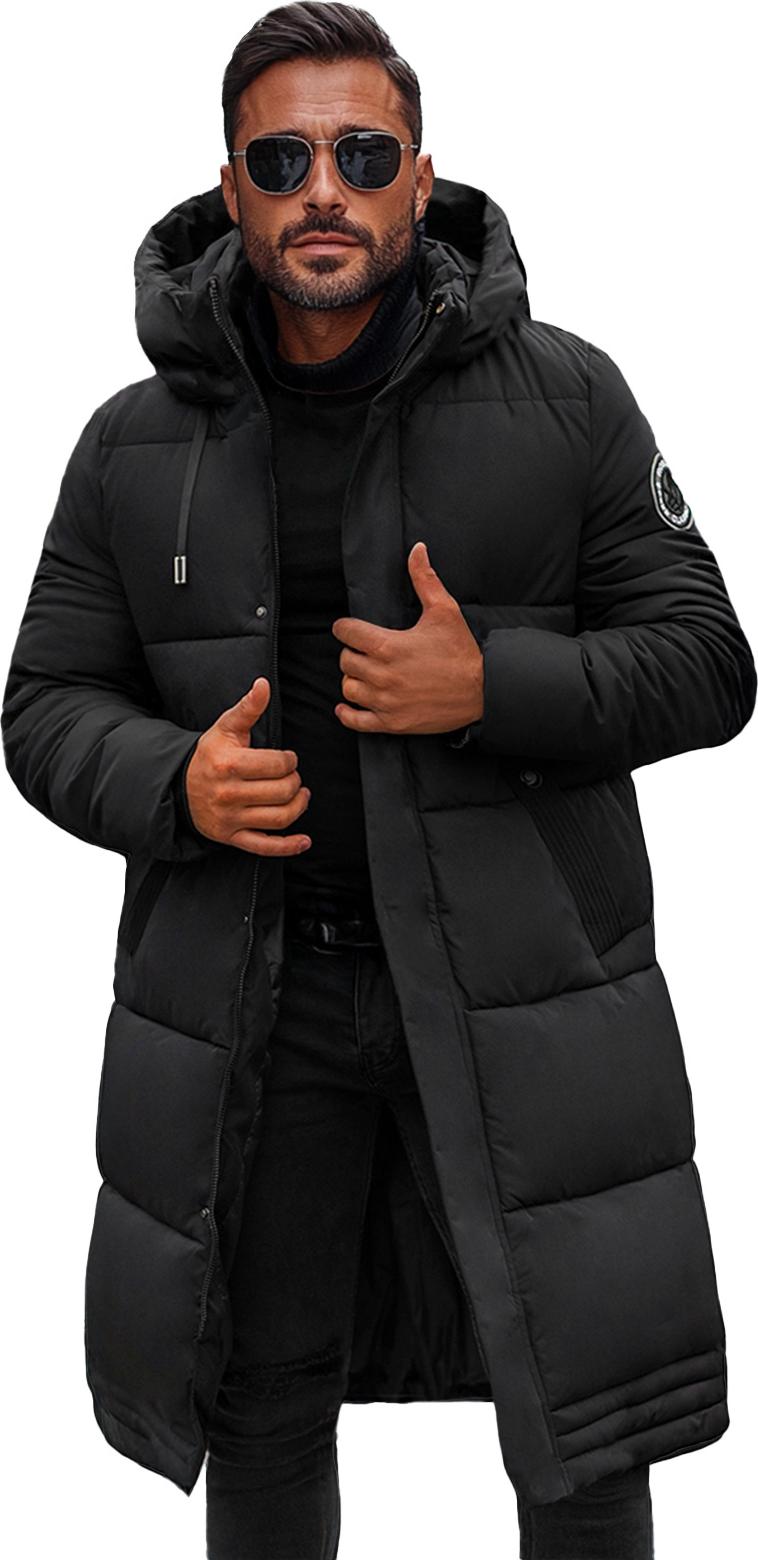 Herren Winterjacke Schwarz OZONEE JS/19M1290/392Z Xl/52