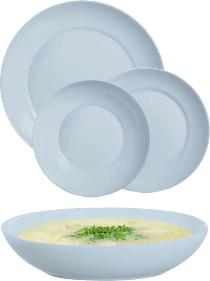 Geschirr Luminarc Apy Paradise Azul Blau Glas 18 Stücke