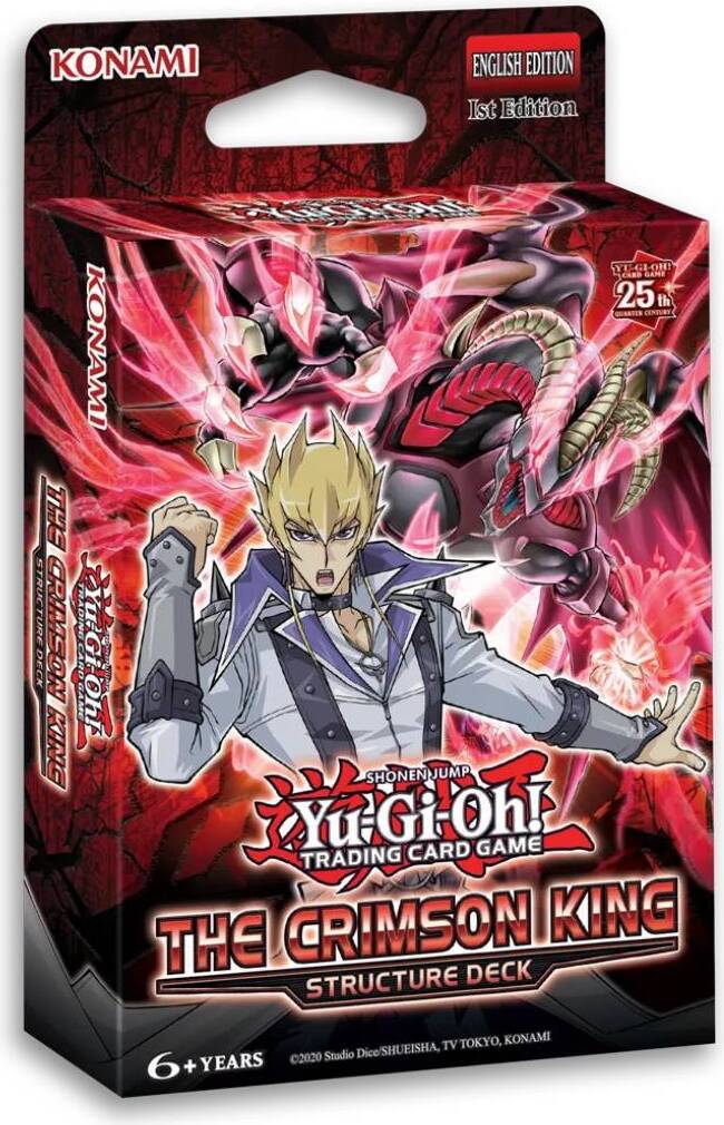 Konami Yu-Gi-Oh! SDCK Structure Deck: The Crimson King REG-714632-NC-EN-FI