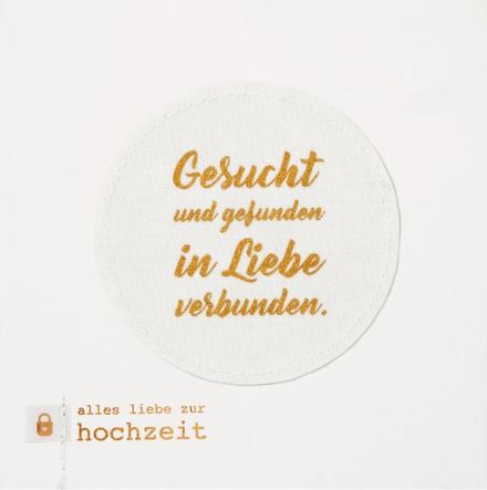 räder Hochzeitskarte "Gesucht und gefunden" 62845