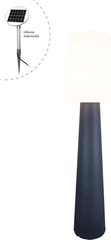 8 Seasons Design Stehlampe No. 1 'Anthrazit' 160 (Solar) 32564S