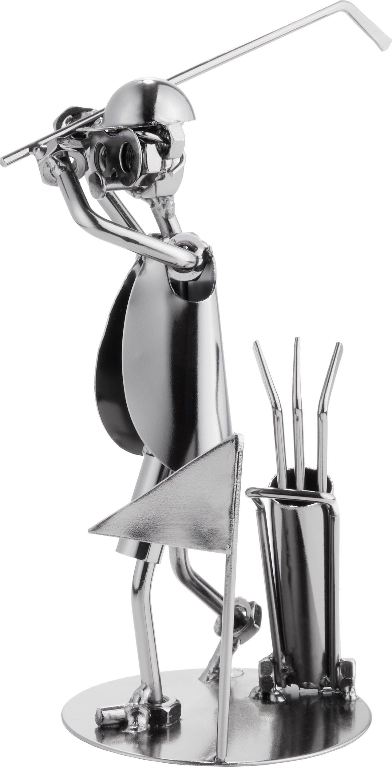 Figurine Décorative Architecte BRUBAKER - En Métal, 18cm, Avec Planche à Dessin
