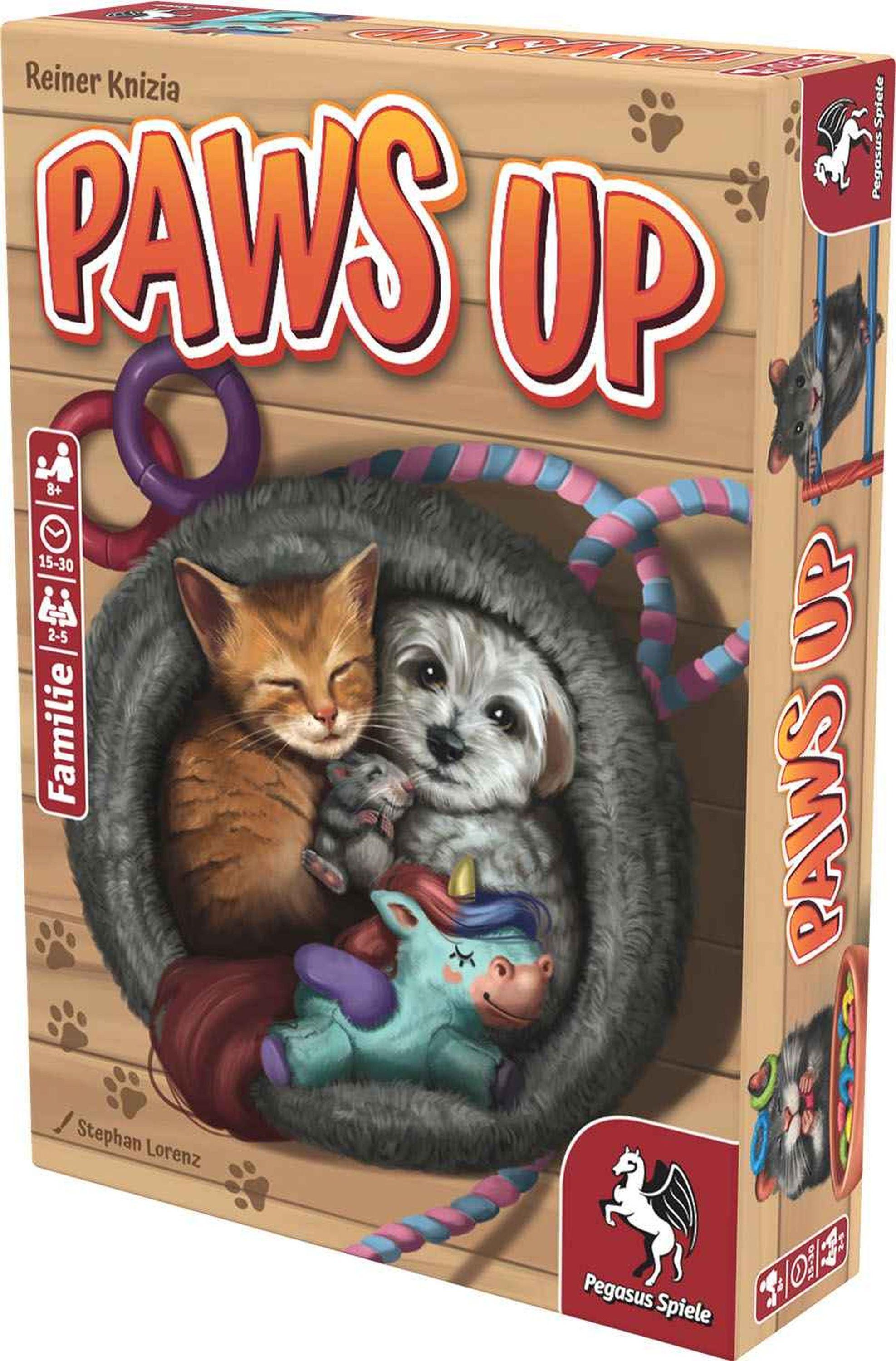 Pegasus Spiele Kartenspiel Paws Up 18292GFür 2 bis 5 Spielende | ab 8 Jahren