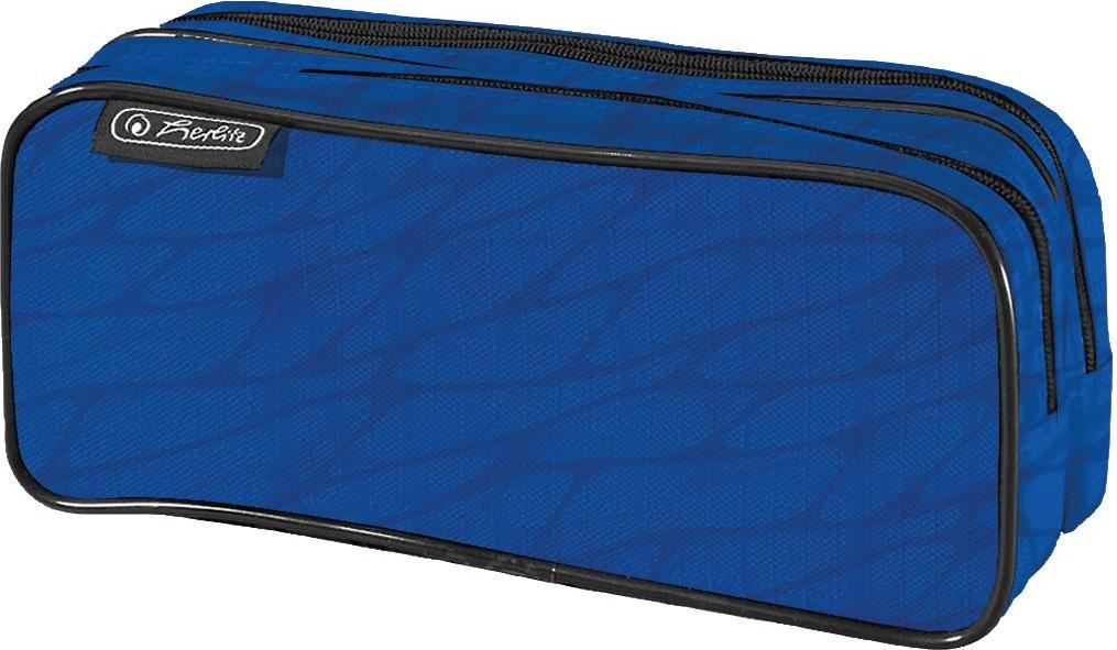 Herlitz Doppel-Faulenzerrolle / Schlamperrolle / Maße: 21x9x8cm / Farbe: blau