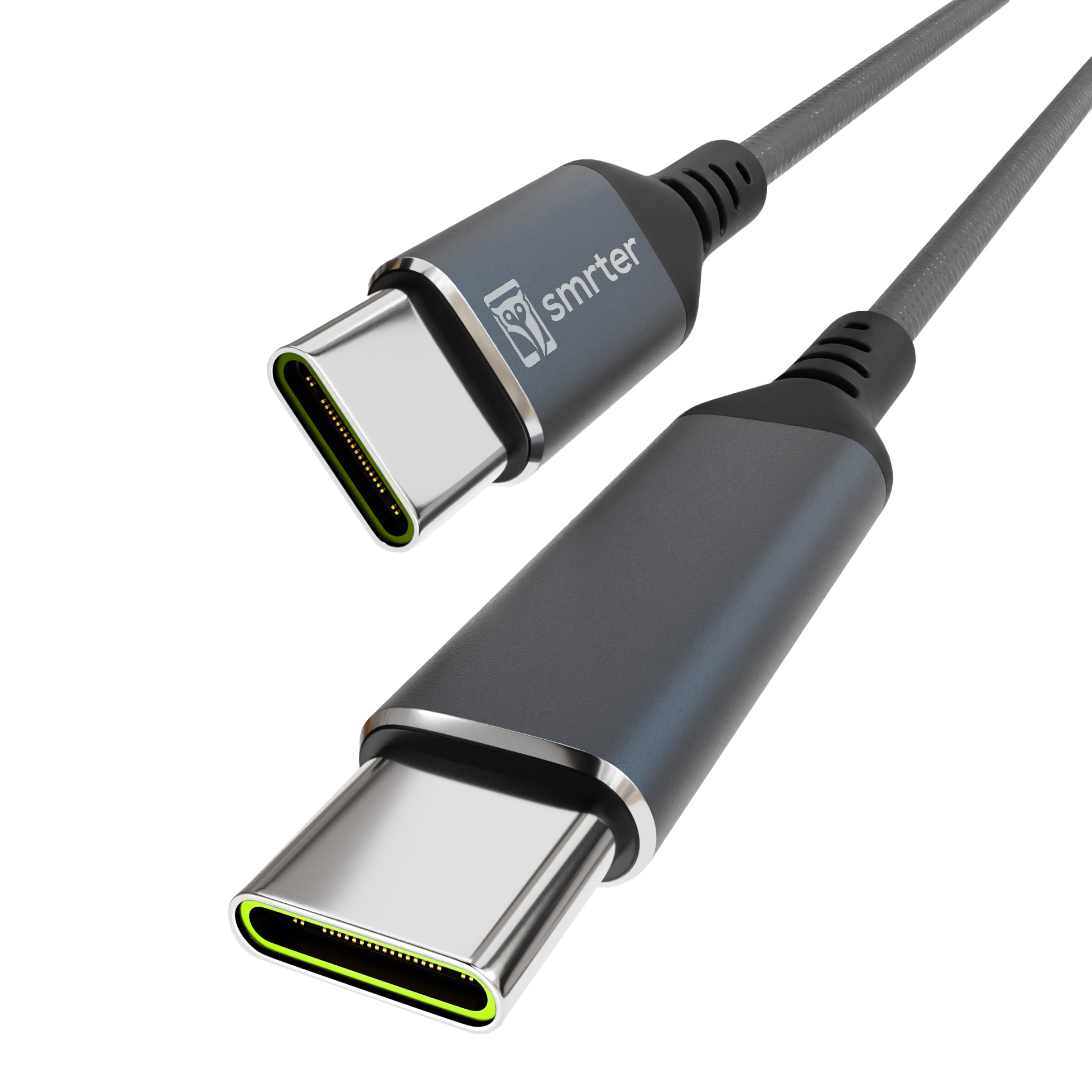 smrter SPEEDY 100 Daten-& Ladekabel 100W PD, USB-C, 40cm BK retail SMRTER_SPEEDY100_S_AT