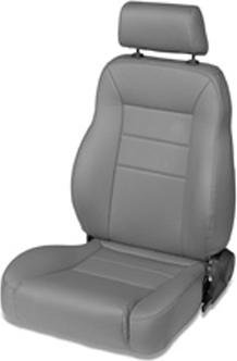 Vordersitz Sitz Sitze links Bestop Jeep CJ Wrangler 76-06 grau 39451-09