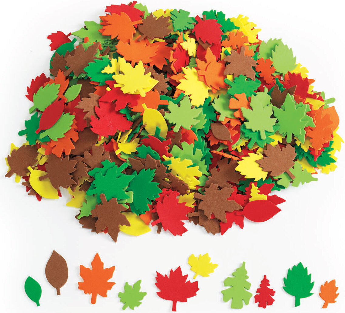 Colorations Färbung - Farbblätterschaum, 500st. CHFOAMLE