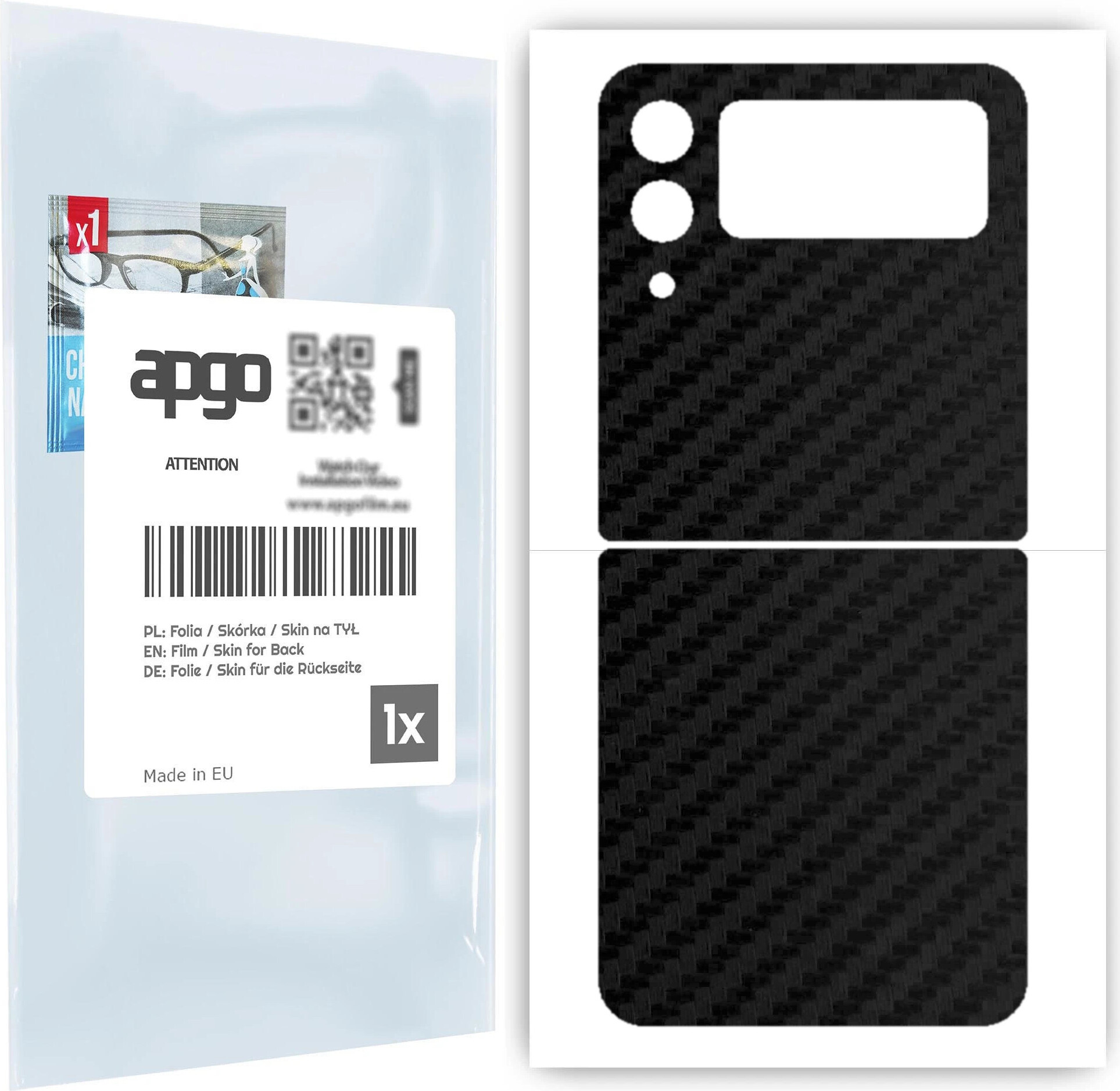 Apgo Rückseiten-Folie Für Nokia XR21 – Skin Im Alte-Eichenholz-Design, Kratzfest & Griffiger, Einfache Montage Mit Zubehör