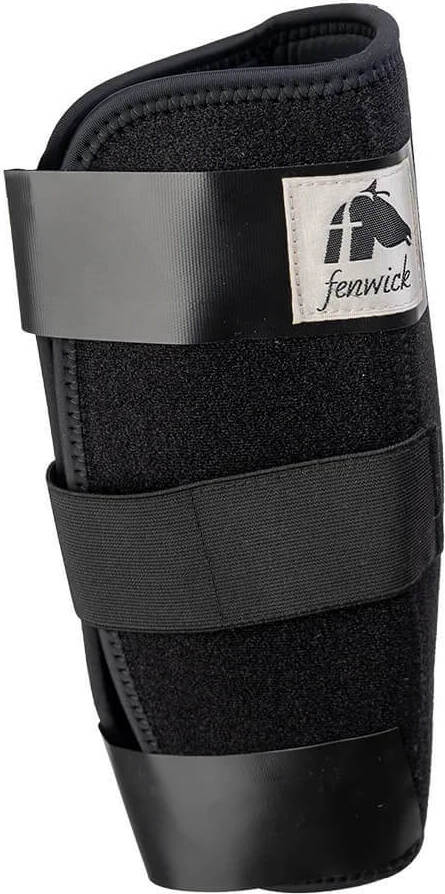 Fenwick Equestrian Karpalgelenkschoner Liquid Titanium Knee Wraps Gamaschen Schwarz M FENCHLTKNWRM